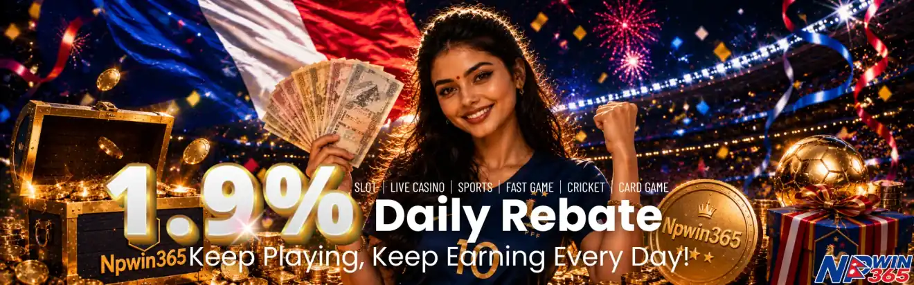 NPwin365 1.9% Daily Rebate — Keep Playing, Keep Earning Every Day — Nepal